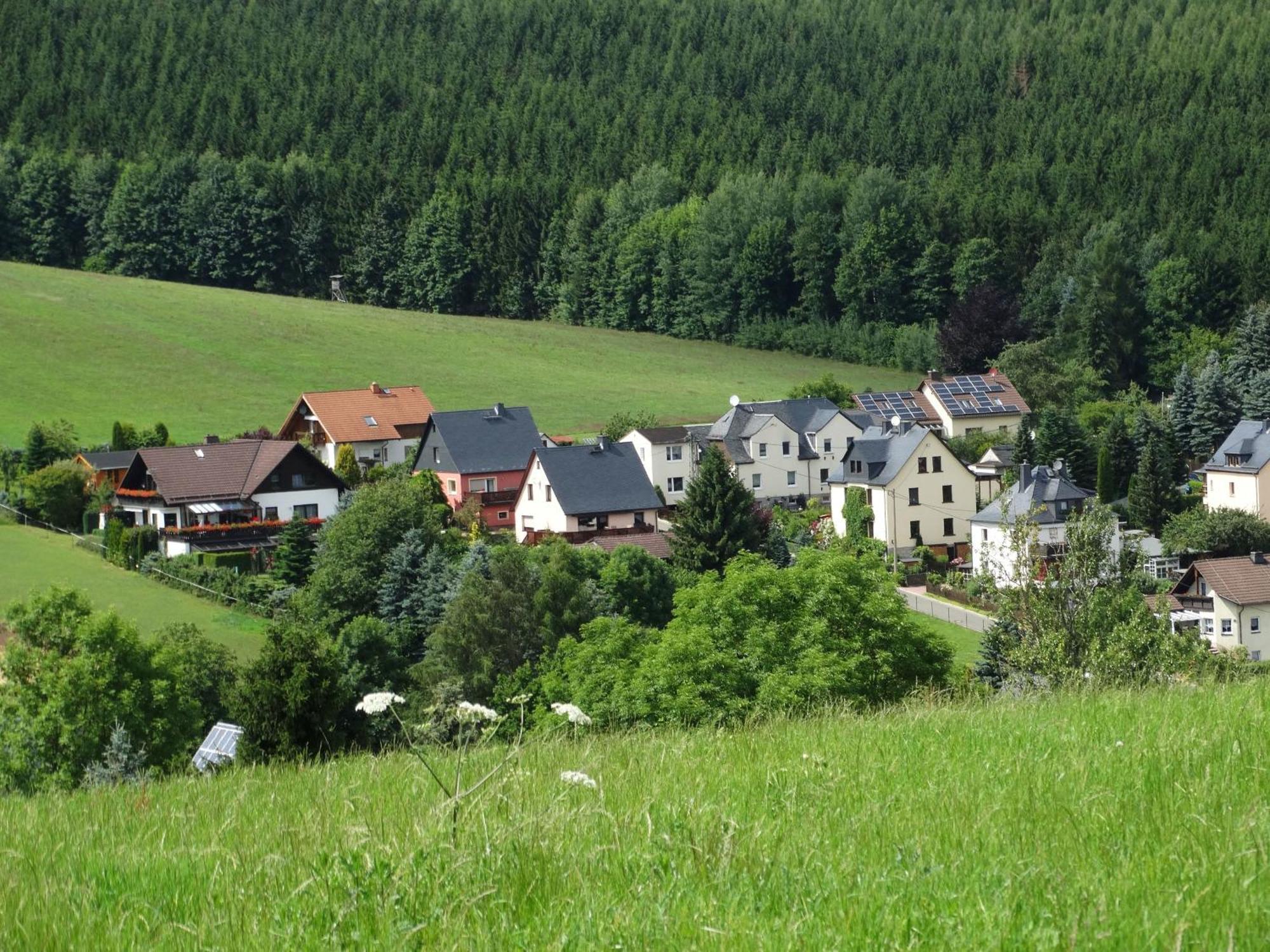 Ferienwohnung "Am Vaterlandsgrubenweg" Oelsnitz  Luaran gambar